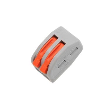 Producto de Pack 20 Conectores Rápidos 2 Entradas PCT-212 para Cable Eléctrico de 0.08-4mm²