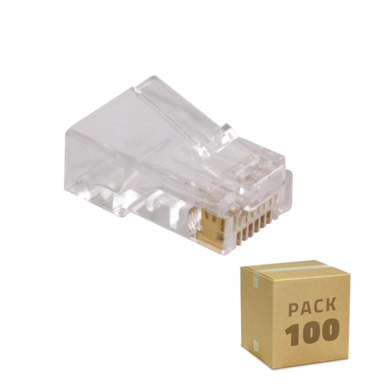 Produto de Pack 100 Unidades RJ45 UTP