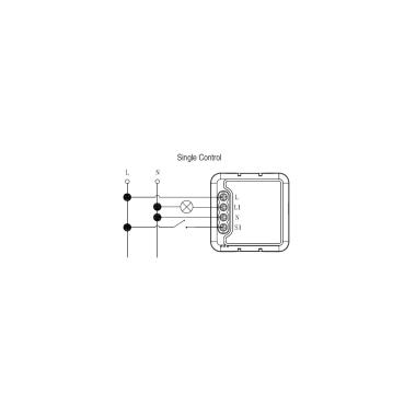 Producto de Interruptor WiFi Regulador Compatible con Pulsador