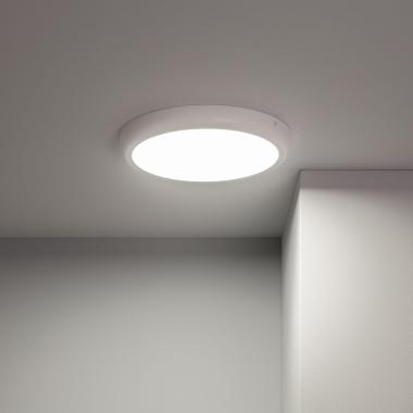 Producto de Plafón LED 24W Circular Metal Ø300 mm Design White 