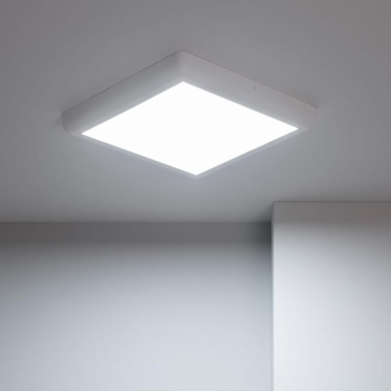 Producto de Plafón LED 24W Cuadrado Metal  300x300 mm Design White 