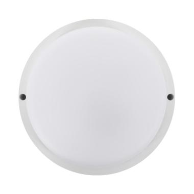 Produto de Plafón LED 25W Circular para Exterior Ø175 mm IP65 com Detector de Movimento Hublot White
