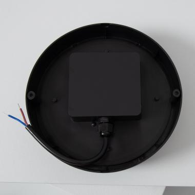 Produto de Plafon 25W LED Circular para Exterior Ø175 mm IP65 Hublot Black