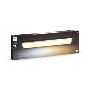 Produto de Painel LED 120x30 cm White Ambiance 46.5W Retangular PHILIPS Hue Aurelle