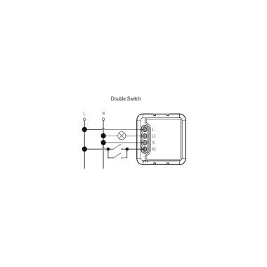 Producto de Interruptor WiFi Compatible con Interruptor y Pulsador Convencional