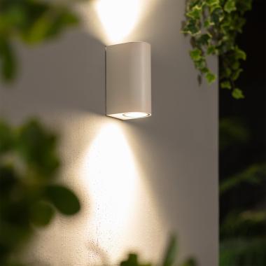 Producto de Aplique de Pared Exterior Iluminación Doble Cara Gala Blanco 