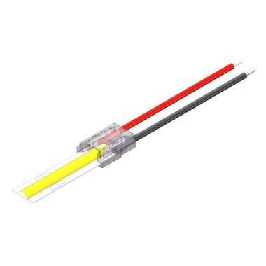 Producto de Conector Tira LED 12/24V DC COB IP20 Ancho 8mm con Cable