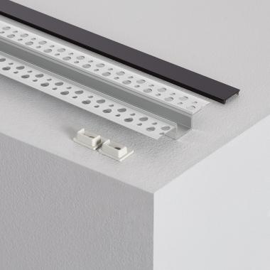 Produto de Perfil de Alumínio Encastrável em Gesso/Pladur 2m para Fita LED