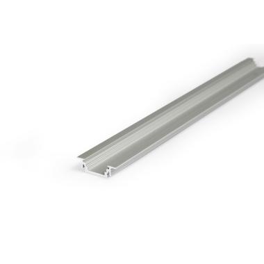 Producto de Perfil de Aluminio Empotrable 1m Tapa Deslizable para Tiras LED hasta 10 mm