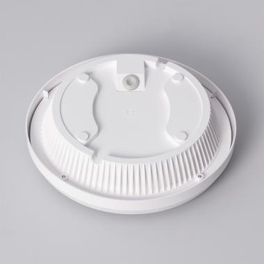 Produto de Plafón de Teto Circular para Exterior Ø300 mm IP65 Curio Branco