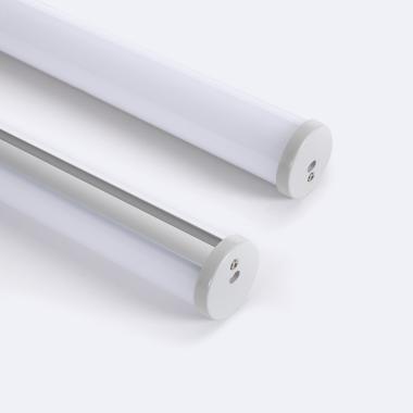 Producto de Perfil Aluminio Redondo Colgante 2m para Tira LED hasta 16 mm