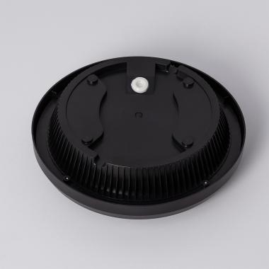 Produto de Plafon de Teto Circular para Exterior Ø300mm IP65 Curio Preto