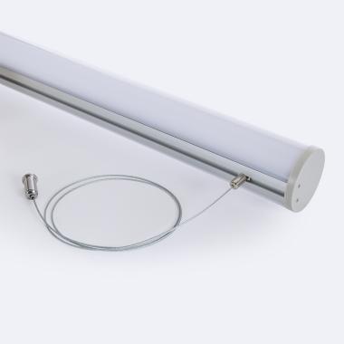 Producto de Perfil Aluminio Redondo Colgante Para Tira LED hasta 22 mm