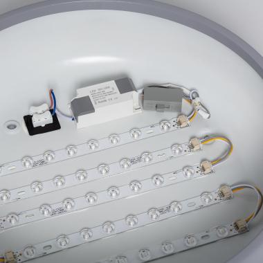 Produto de Plafon LED 24W Metal Ø350 mm CCT Seleccionável Eyelight