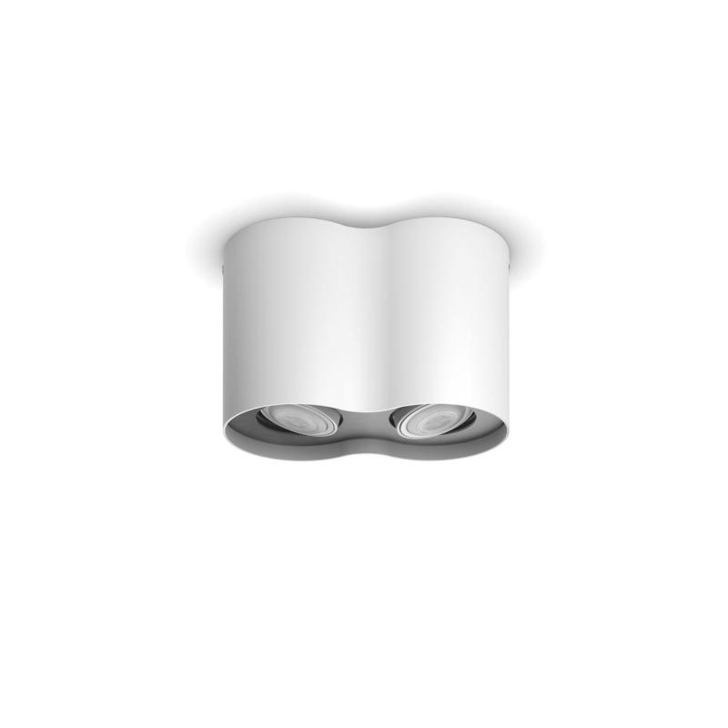 Producto de Aplique de Techo White Ambiance Doble PHILIPS Hue Pillar