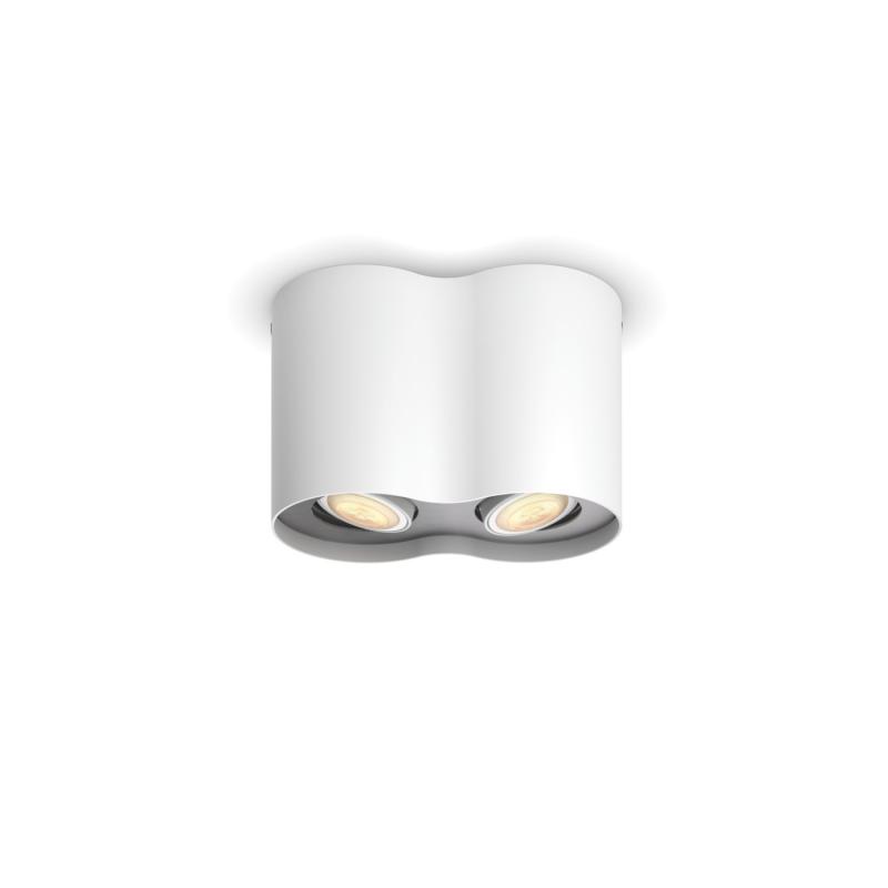 Producto de Aplique de Techo White Ambiance Doble PHILIPS Hue Pillar