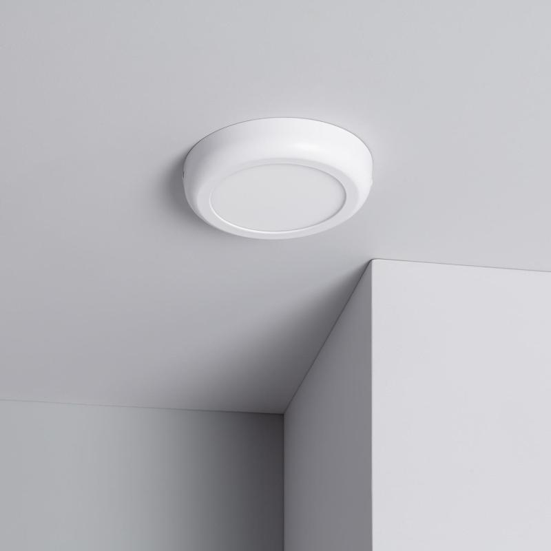 Producto de Plafón LED 12W Circular Metal Ø180 mm Design White 