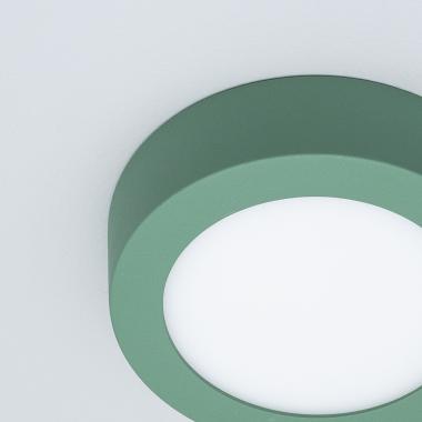 Producto de Plafón LED 6W Circular Aluminio Slim Ø110 mm CCT Seleccionable Galán SwitchDimm