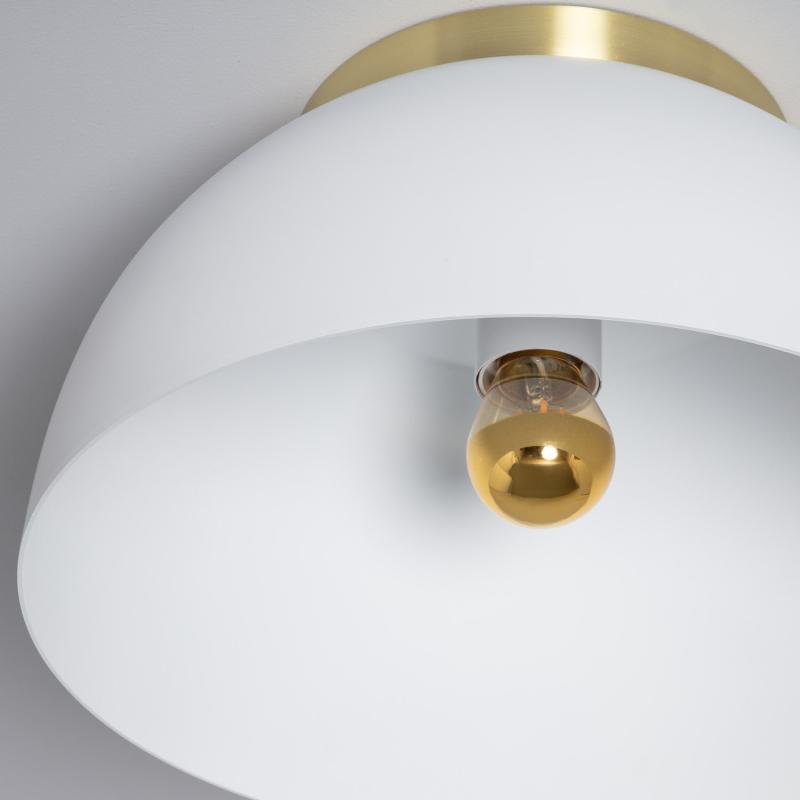 Produto de Plafon Circular Alumínio Ø300 mm Bosco Gold 