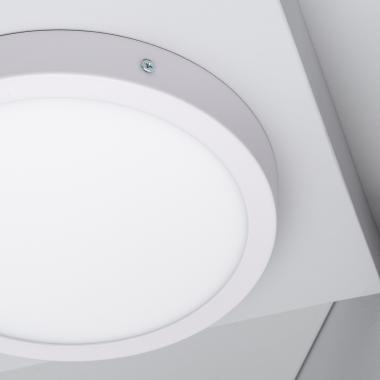 Producto de Plafón LED 18W Circular Aluminio Ø210 mm Slim CCT Seleccionable Galán SwitchDimm