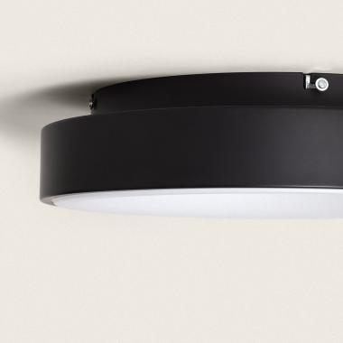 Produto de Plafon LED 30W Circular Metal Ø380 mm CCT Selecionável Jacob 