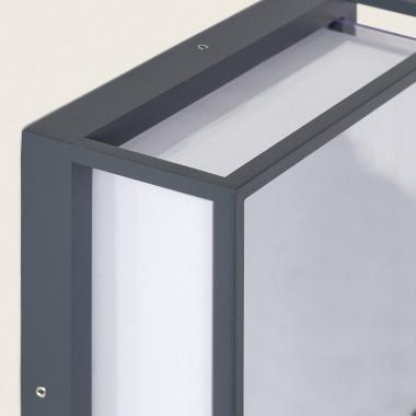 Producto de Aplique de Pared Exterior LED 20W Aluminio CCT Seleccionable Doble Difusor Arelien