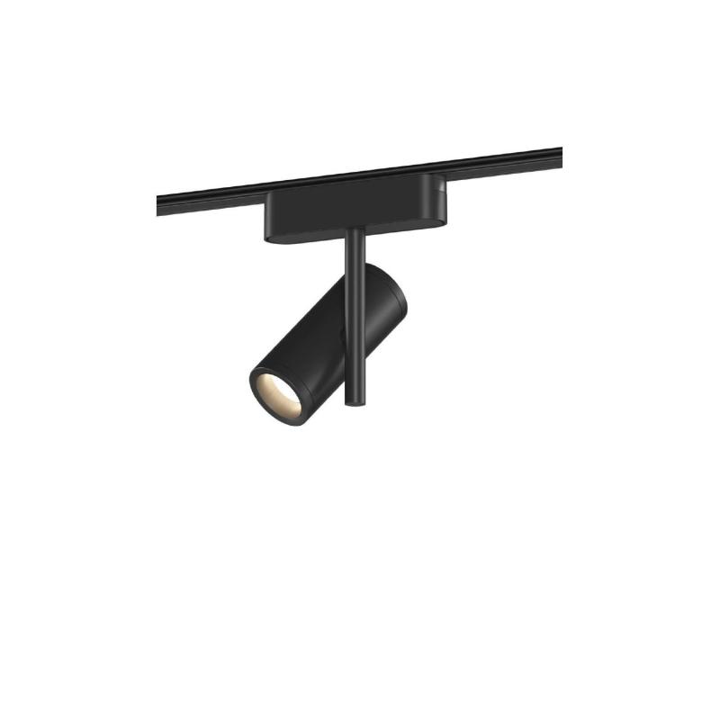 Producto de Foco Carril LED Magnético 25mm SuperSlim Cuarzo 8W 48V Negro