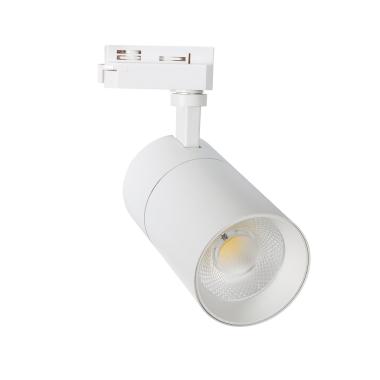 Produto de Foco LED New Mallet 20W Regulável No Flicker CCT Seleccionável para Carril Monofásico (UGR 15)