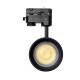 Producto de Foco Carril LED Trifásico 30W CCT d'Angelo PHILIPS Xitanium con Óptica Variable Negro