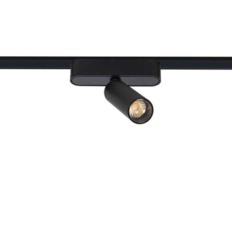 Producto de Foco Carril LED Magnético 25mm Super Slim 7W 48V CRI90 Negro UGR16