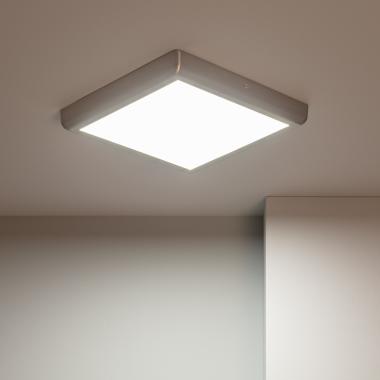 Producto de Plafón LED 24W Cuadrado Metal  300x300 mm Design Silver 