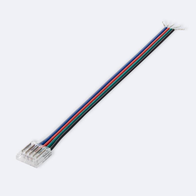 Producto de Conector Hipopótamo con cable para Tira LED RGBW 12/24V DC SMD IP20 Ancho 12mm
