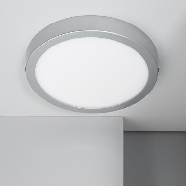 Producto de Plafón LED 18W Circular Aluminio Ø210 mm Slim CCT Seleccionable Galán SwitchDimm