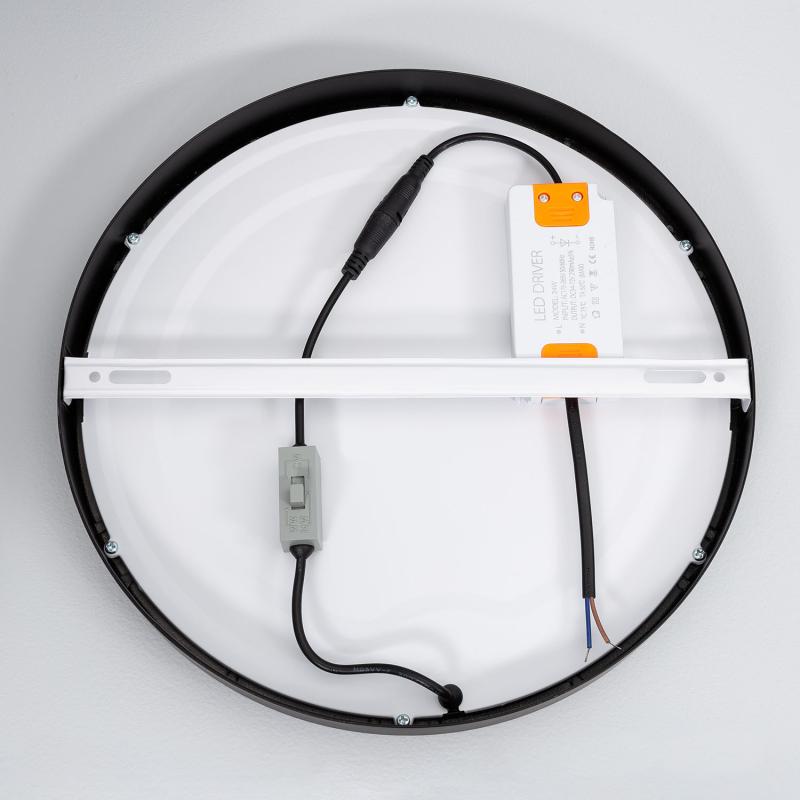 Producto de Plafón LED 24W Circular Aluminio Ø280 mm Slim CCT Seleccionable Galán SwitchDimm