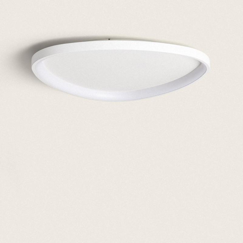 Produto de Plafon LED 30W Oval Metal Ø600 mm CCT Selecionável Owen