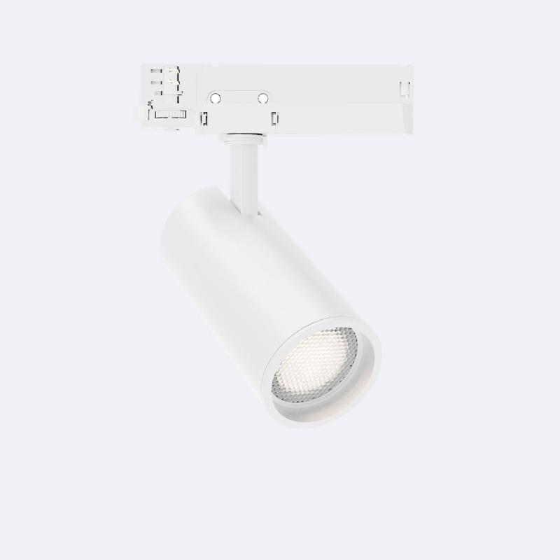 Produto de Foco Carril LED Trifásico 20W Fasano Anti-reflexo Regulável Branco 