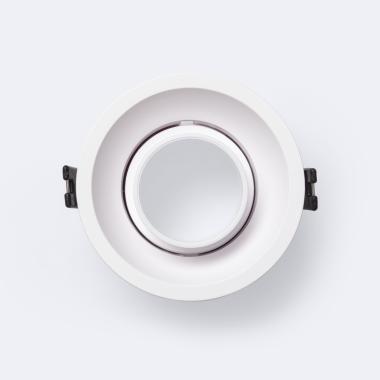 Produto de Aro Downlight Cónico Inclinável Baixo UGR para Lâmpada LED GU10 / GU5.3 Corte Ø85 mm Suefix  