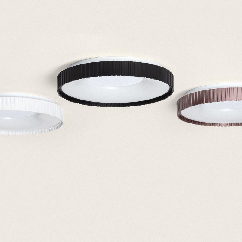 Producto de Plafón LED 24W Circular Metal CCT Seleccionable Guerin