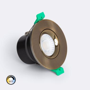 Foco Downlight LED 5-8W Ignífugo Circular Regulable IP65 Corte Ø 65 mm Solid Design Ajustable