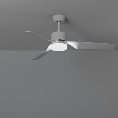 Produto de Ventoinha de Teto Silenciosa Minimal Branco 132cm Motor DC