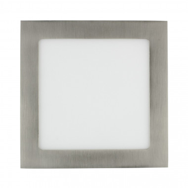 Produto de Placa LED Quadrada SuperSlim 18W Silver Corte 205x205 mm