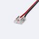 Producto de Conector Tira LED 12/24V DC SMD y COB IP20 Ancho 8mm Doble con Cable