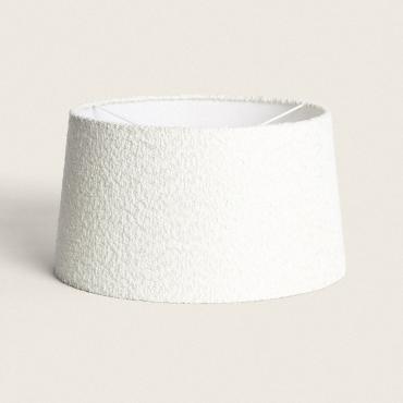 Abajur Candeeiro Tecido Micaela Branco