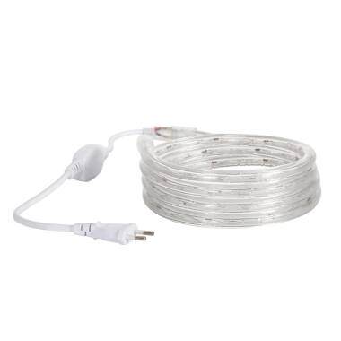 Producto de Manguera LED Redonda 220V AC 36 LED/m Blanco Cálido IP65 a Medida Corte cada 100 cm