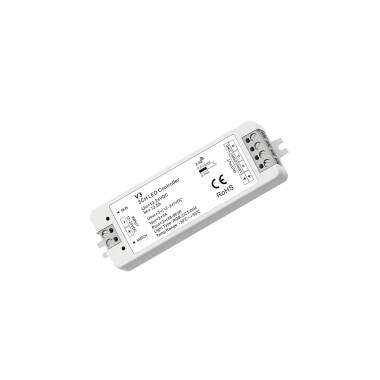 Controlador Regulador Fita LED 12-24V DC para Fita LED Monocor/CCT/RGB compatível com Comando RF