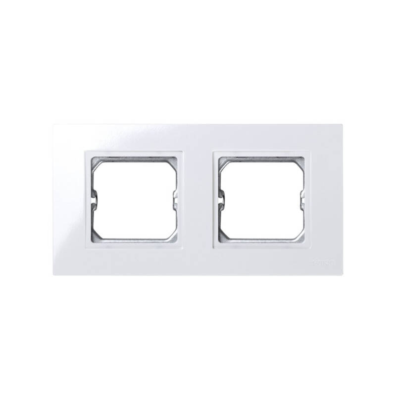 Producto de Marco para Pieza Intermedia de 2 Elementos Blanco SIMON 27 Play 2701620-030