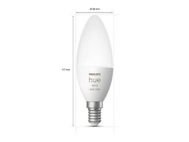 Produto de Lâmpada LED E14 White Color 4W PHILIPS Hue 