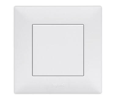 Interrupteur/composant Legrand Niloé Step 10AX - Couleur Aluminium, Bornes Automatiques, Encastrable