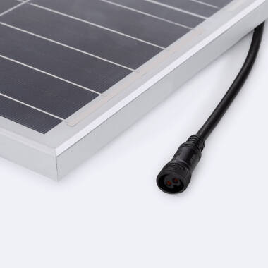 Produto de Luminária LED Solar 1600 lm 107lm/W Serbal com Sensor Crepuscular