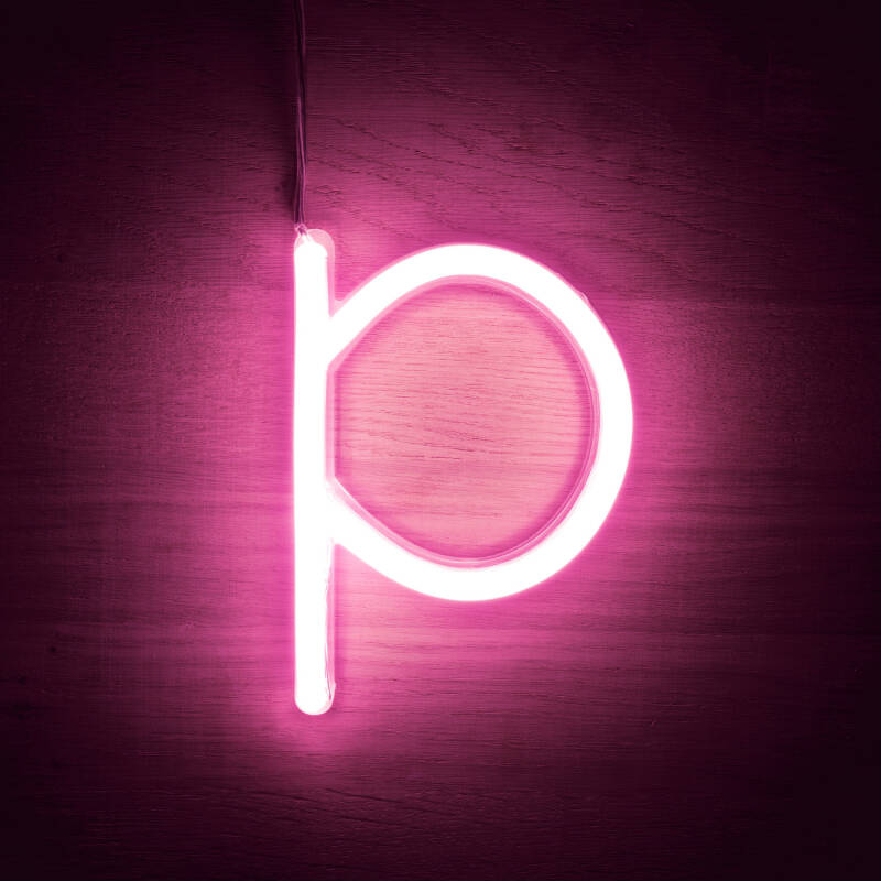 Producto de Letras Neón LED Rosa